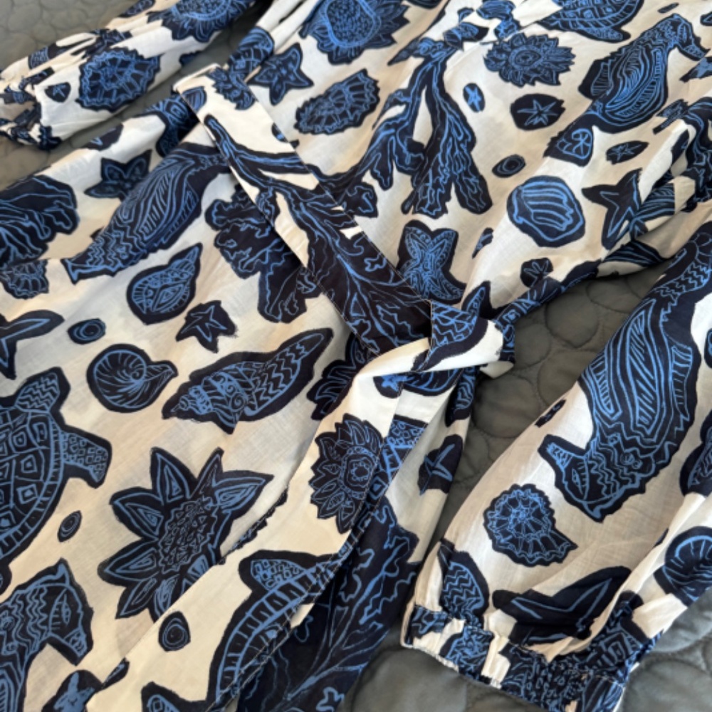 Women's Large H&M Printed Dress NWT - Picture 4 of 8